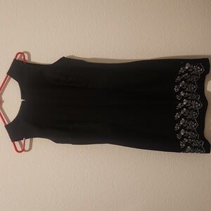 Black dress with jacket